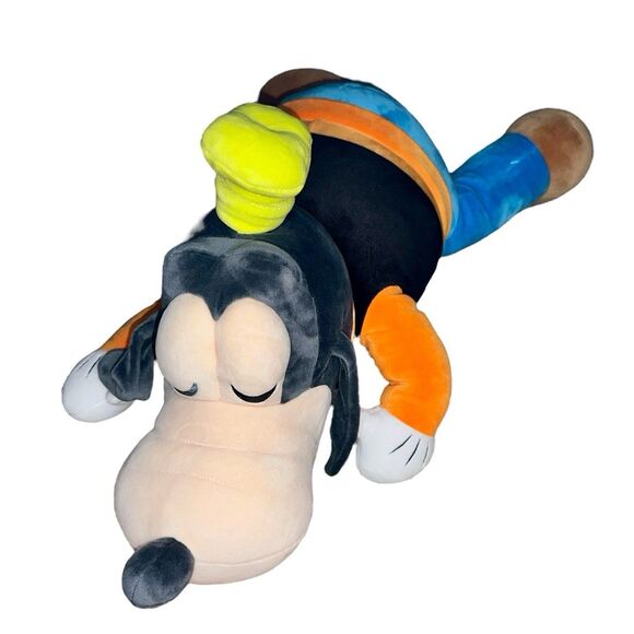 Walt Disney Parks Sleeping Dream Goofy Cuddleez Plush Large 24 1/2" Lying down - Picture 1 of 4